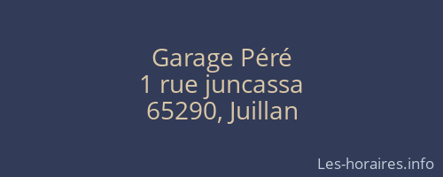 Garage Péré