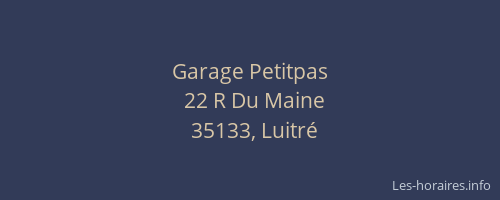 Garage Petitpas