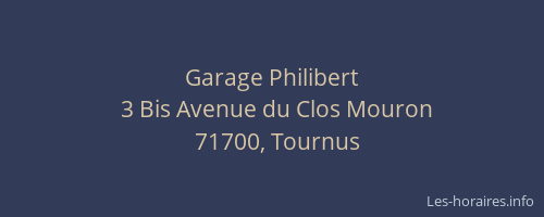 Garage Philibert