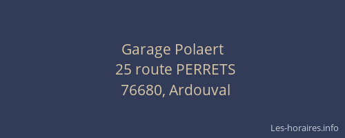 Garage Polaert