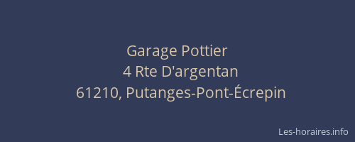Garage Pottier
