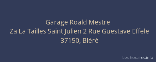 Garage Roald Mestre