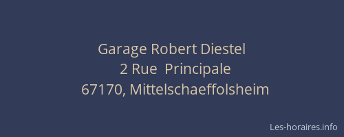 Garage Robert Diestel
