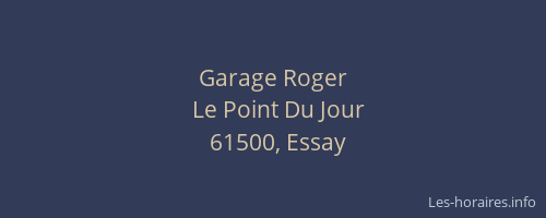 Garage Roger