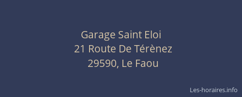 Garage Saint Eloi