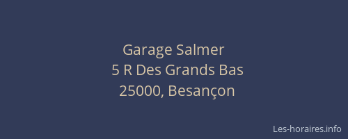Garage Salmer