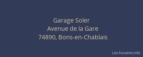 Garage Soler
