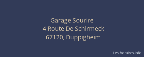 Garage Sourire
