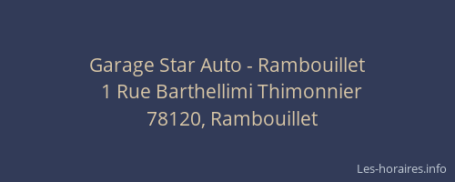 Garage Star Auto - Rambouillet
