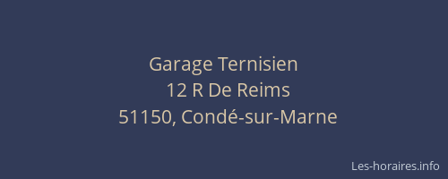 Garage Ternisien