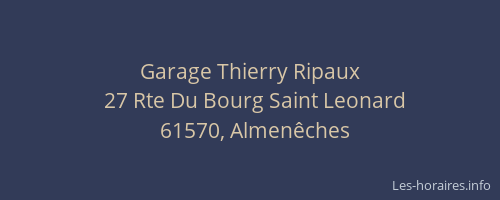 Garage Thierry Ripaux
