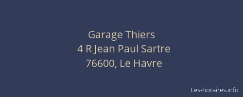 Garage Thiers