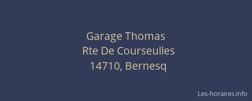 Garage Thomas