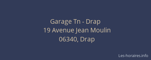 Garage Tn - Drap