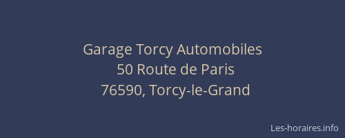 Garage Torcy Automobiles