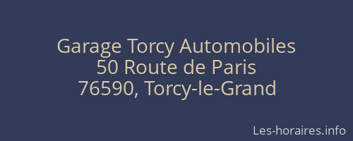 Garage Torcy Automobiles
