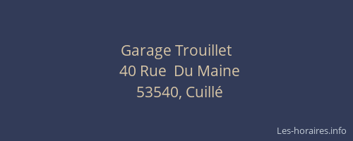 Garage Trouillet