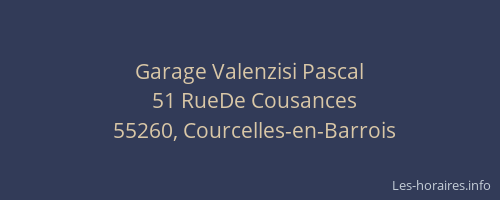 Garage Valenzisi Pascal
