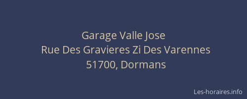 Garage Valle Jose