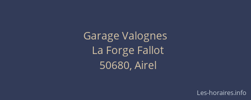 Garage Valognes