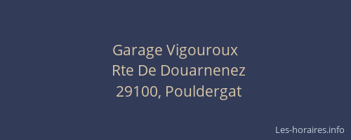 Garage Vigouroux
