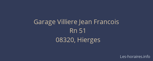 Garage Villiere Jean Francois