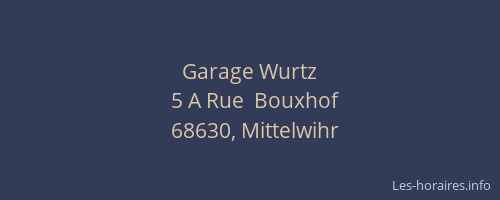 Garage Wurtz
