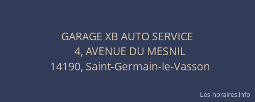 GARAGE XB AUTO SERVICE