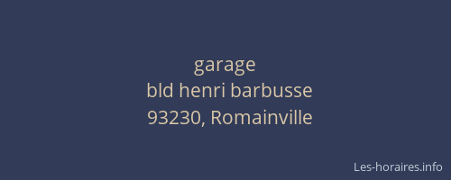 garage