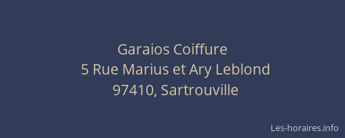 Garaios Coiffure