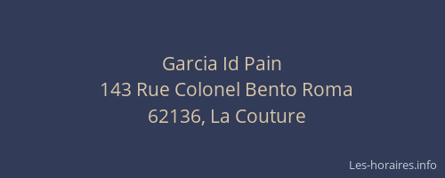 Garcia Id Pain