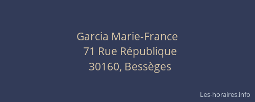 Garcia Marie-France