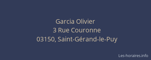 Garcia Olivier