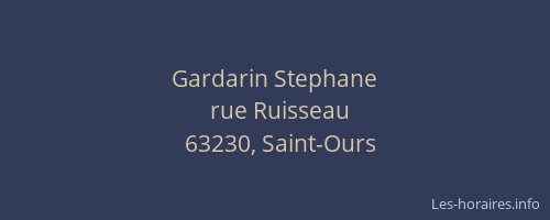 Gardarin Stephane