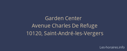 Garden Center