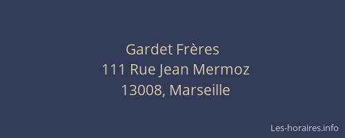 Gardet Frères