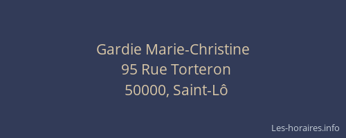 Gardie Marie-Christine