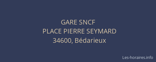 GARE SNCF