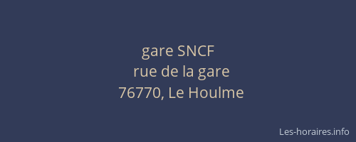 gare SNCF