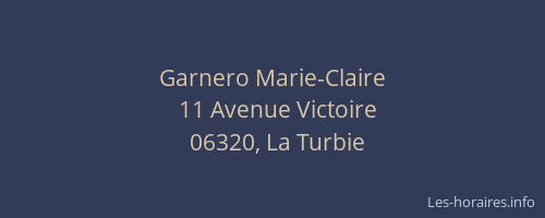 Garnero Marie-Claire