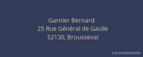 Garnier Bernard