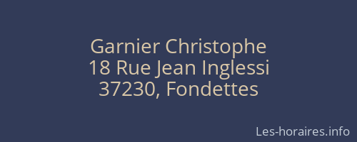 Garnier Christophe