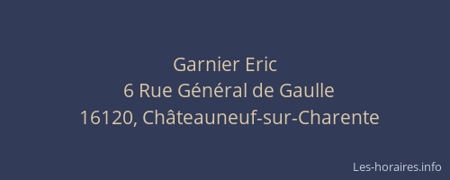 Garnier Eric