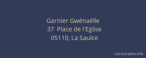 Garnier Gwénaëlle