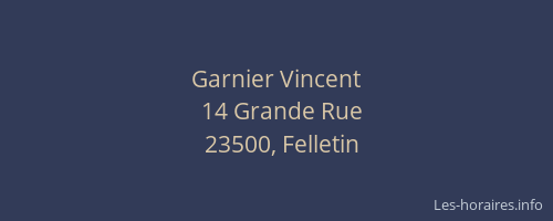 Garnier Vincent