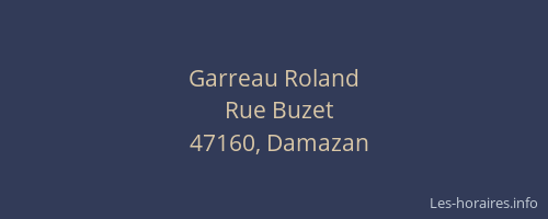 Garreau Roland