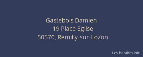 Gastebois Damien