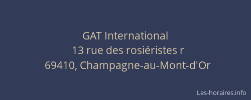 GAT International