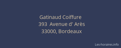 Gatinaud Coiffure