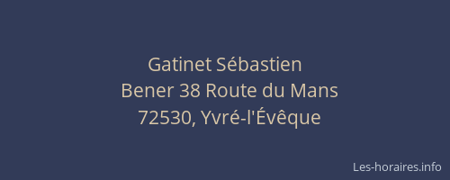 Gatinet S&eacute;bastien